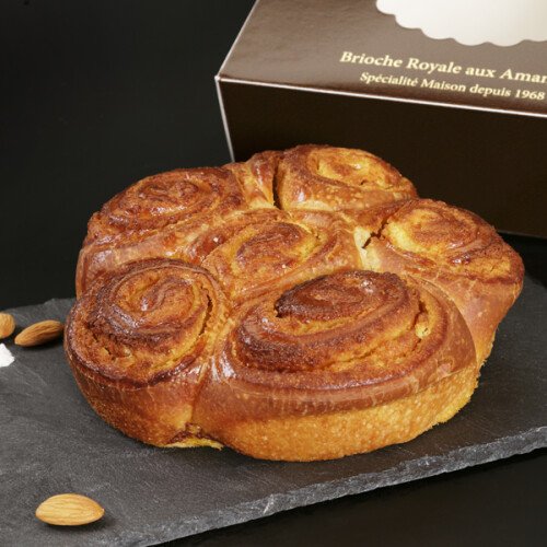 Brioche Royale aux Amandes 6-8 pers sous-vide
