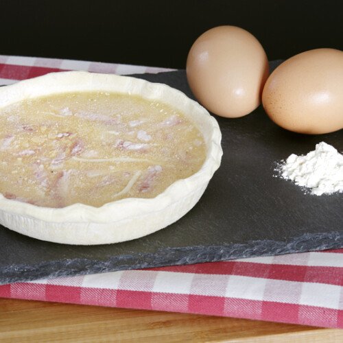 Quiche Lorraine Gourmande surgelée crue
