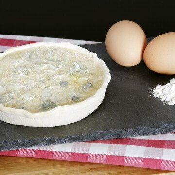 Tartelette aux Poireaux Gourmande  surgelée crue
