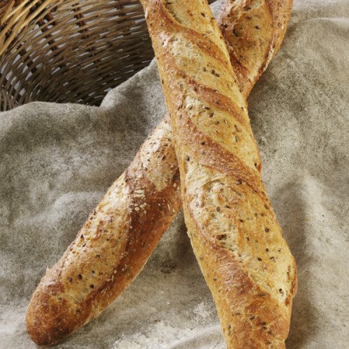 Baguette aux céréales pré-cuite surgelées *30
