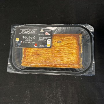 Feuilleté jambon champignons 4 pers*1
