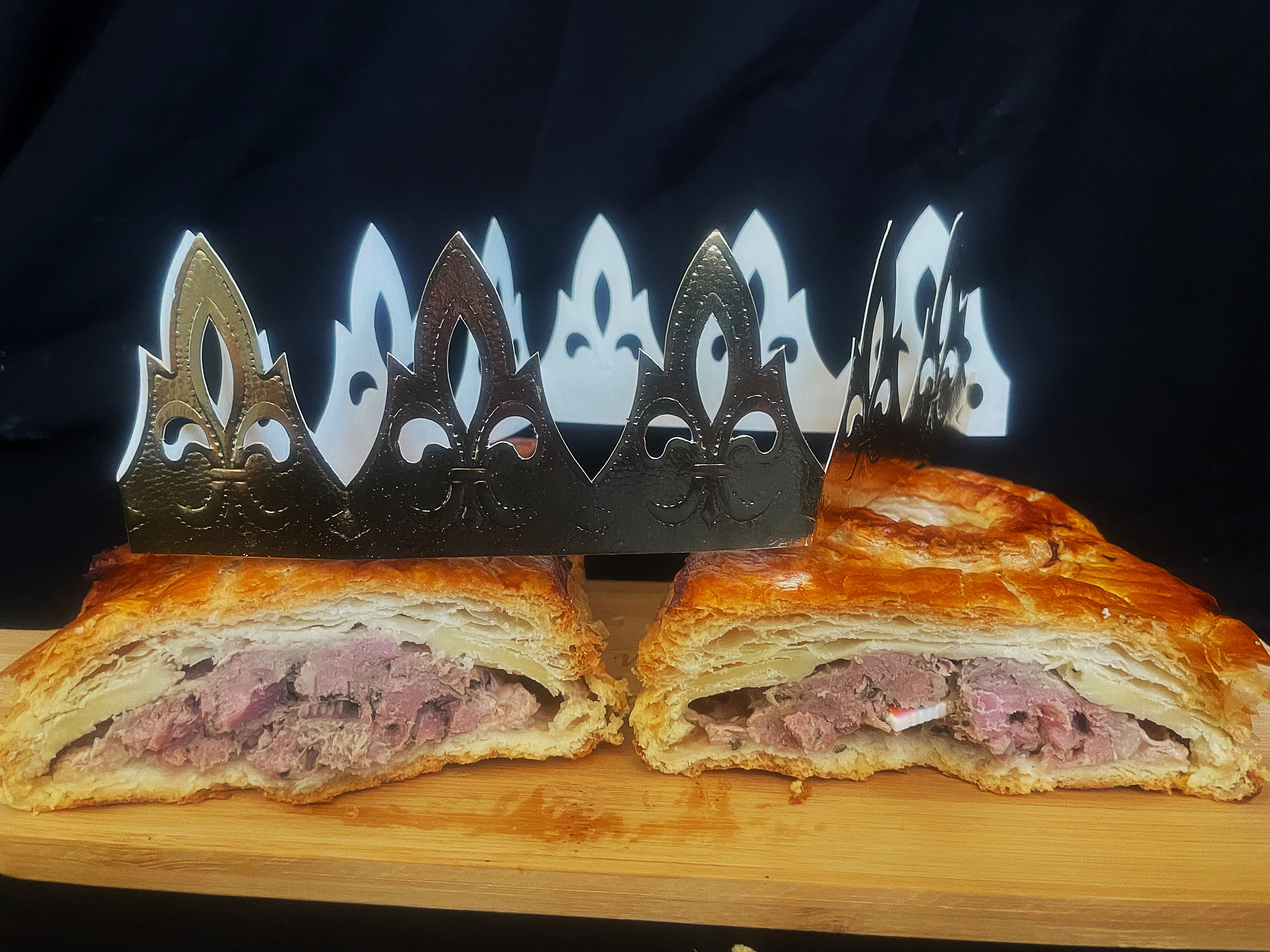 pate des rois coupé