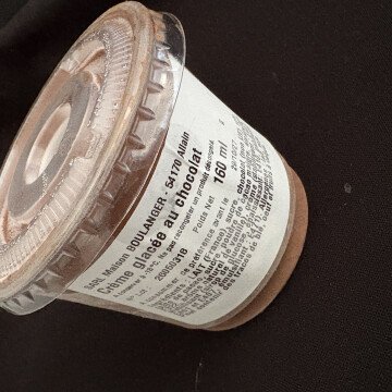 Glace artisanale au Chocolat pot 160
