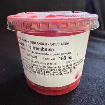 Sorbet à la Framboise
