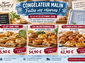 Offre valable du 10 au 25 octobre  2026
