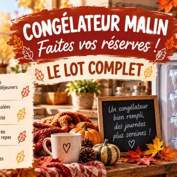 Congélateur malin complet
